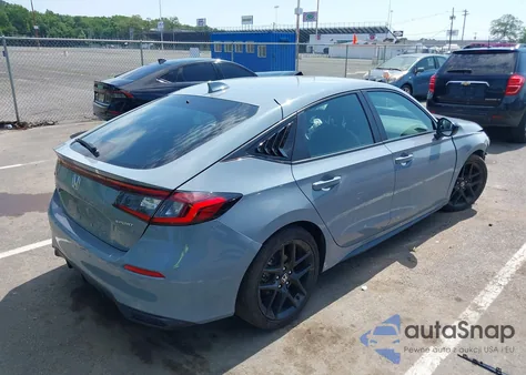 2024 Honda Civic Sport из США, поврежденный, VIN 19XFL2H86RE027828